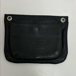 Kenneth Cole Black Leather Clutch